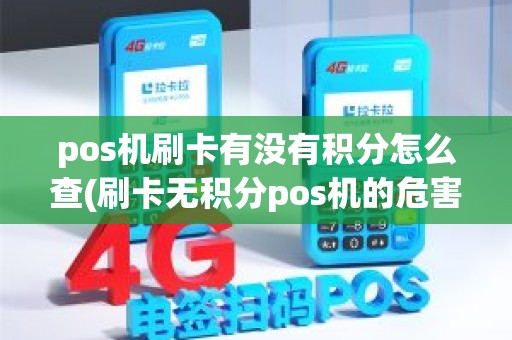 pos机刷卡有没有积分怎么查(刷卡无积分pos机的危害)