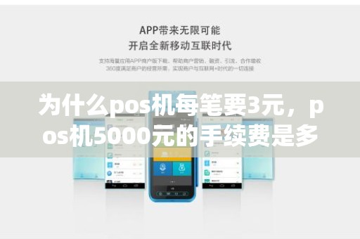 为什么pos机每笔要3元，pos机5000元的手续费是多少