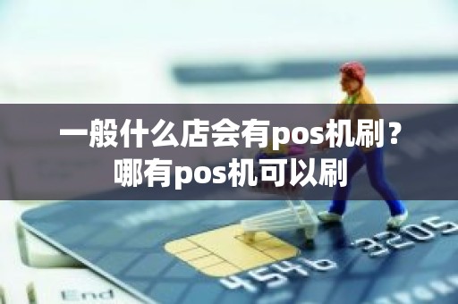 一般什么店会有pos机刷？哪有pos机可以刷
