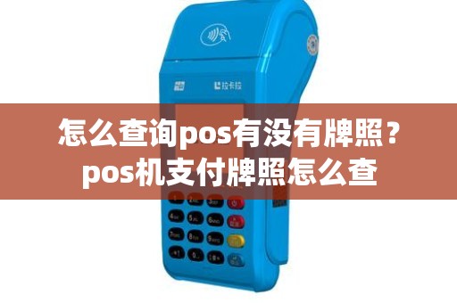怎么查询pos有没有牌照？pos机支付牌照怎么查