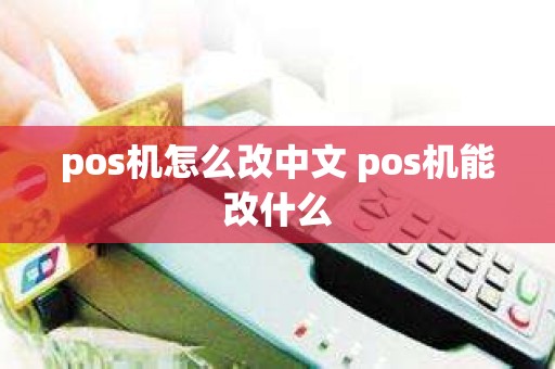pos机怎么改中文 pos机能改什么