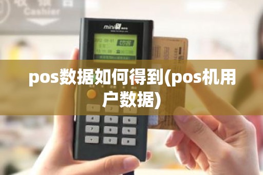 pos数据如何得到(pos机用户数据)