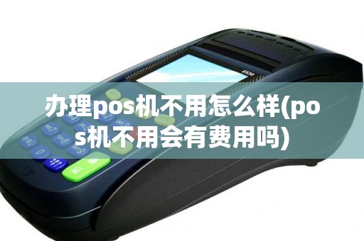 办理pos机不用怎么样(pos机不用会有费用吗)
