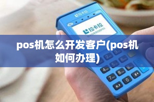 pos机怎么开发客户(pos机如何办理)