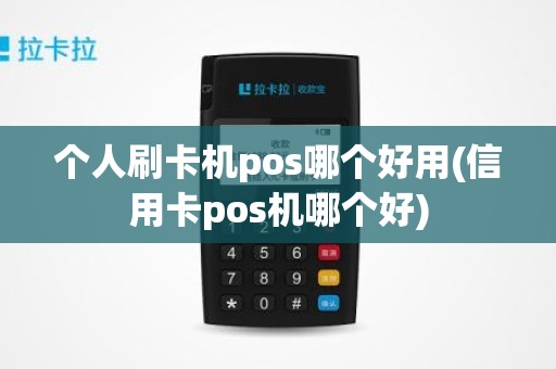 个人刷卡机pos哪个好用(信用卡pos机哪个好)