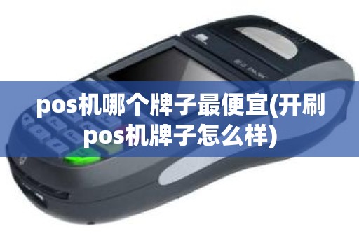 pos机哪个牌子最便宜(开刷pos机牌子怎么样)