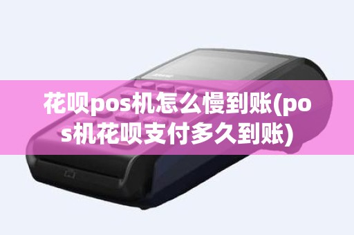 花呗pos机怎么慢到账(pos机花呗支付多久到账)