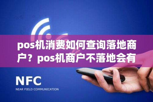 pos机消费如何查询落地商户？pos机商户不落地会有风险吗