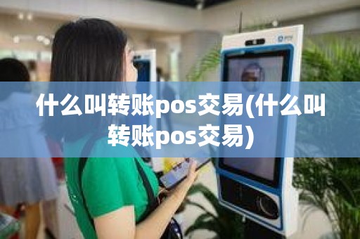 什么叫转账pos交易(什么叫转账pos交易)