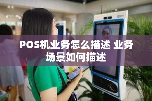 POS机业务怎么描述 业务场景如何描述