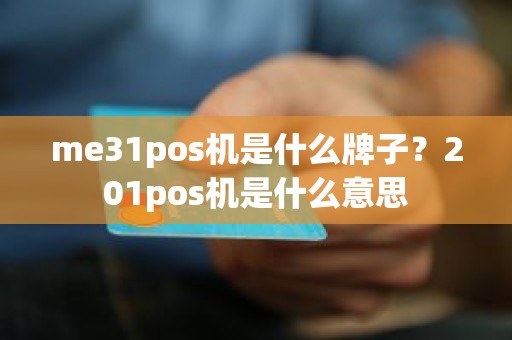 me31pos机是什么牌子？201pos机是什么意思