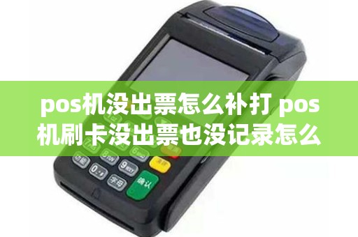 pos机没出票怎么补打 pos机刷卡没出票也没记录怎么办