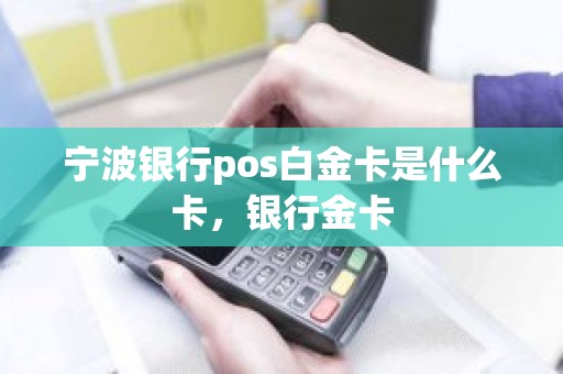 宁波银行pos白金卡是什么卡，银行金卡