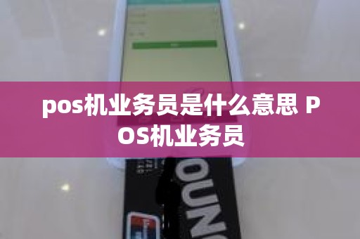 pos机业务员是什么意思 POS机业务员