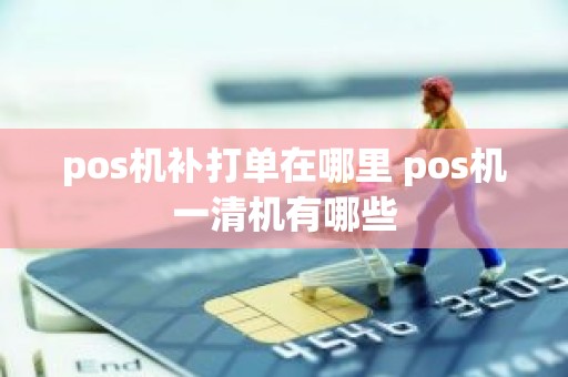 pos机补打单在哪里 pos机一清机有哪些