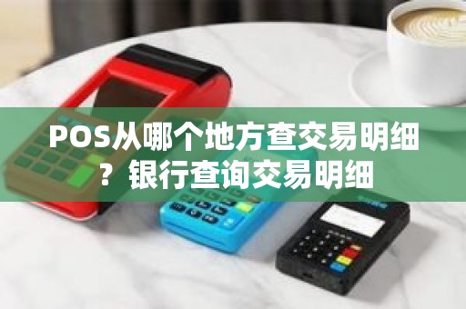 POS从哪个地方查交易明细？银行查询交易明细