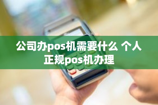 公司办pos机需要什么 个人正规pos机办理