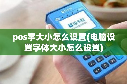 pos字大小怎么设置(电脑设置字体大小怎么设置)