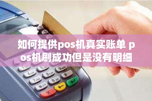 如何提供pos机真实账单 pos机刷成功但是没有明细