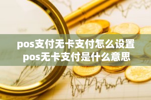pos支付无卡支付怎么设置 pos无卡支付是什么意思