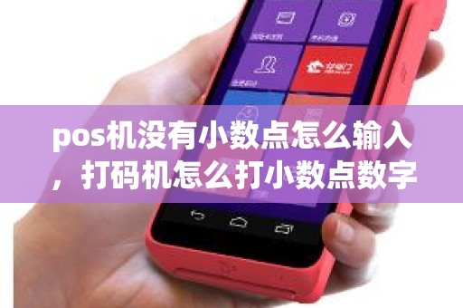 pos机没有小数点怎么输入，打码机怎么打小数点数字