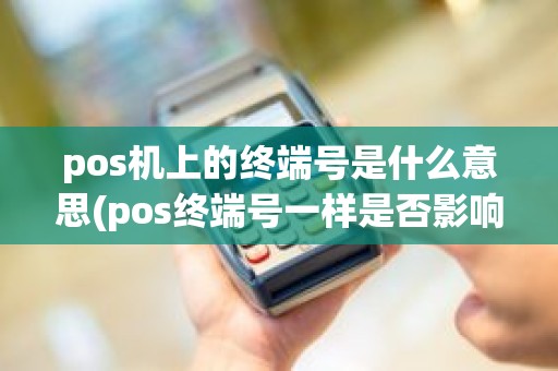 pos机上的终端号是什么意思(pos终端号一样是否影响)