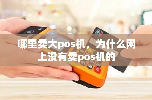 哪里卖大pos机，为什么网上没有卖pos机的