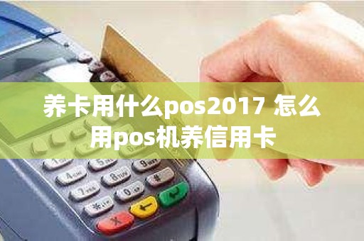 养卡用什么pos2017 怎么用pos机养信用卡
