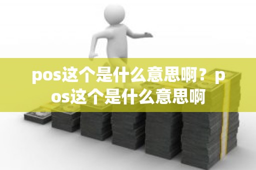 pos这个是什么意思啊？pos这个是什么意思啊