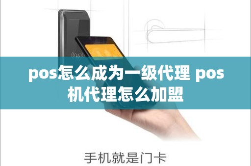 pos怎么成为一级代理 pos机代理怎么加盟
