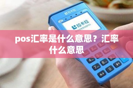 pos汇率是什么意思？汇率什么意思