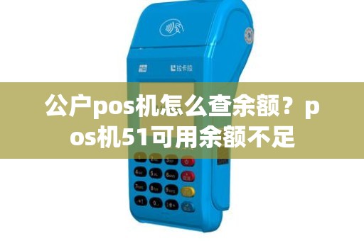 公户pos机怎么查余额？pos机51可用余额不足