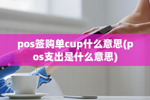 pos签购单cup什么意思(pos支出是什么意思)