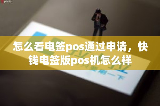 怎么看电签pos通过申请，快钱电签版pos机怎么样