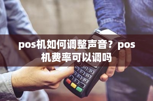 pos机如何调整声音？pos机费率可以调吗