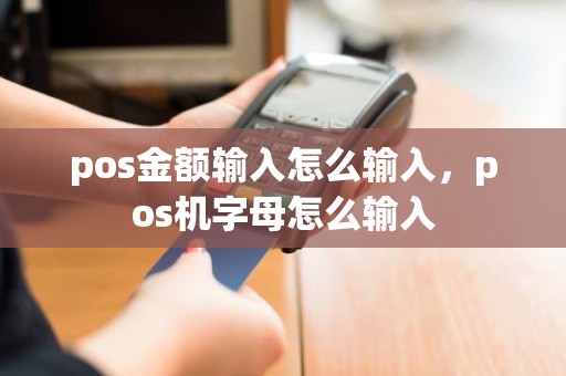 pos金额输入怎么输入，pos机字母怎么输入