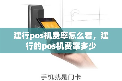 建行pos机费率怎么看，建行的pos机费率多少
