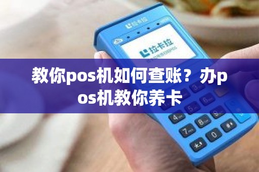 教你pos机如何查账？办pos机教你养卡