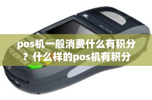 pos机一般消费什么有积分？什么样的pos机有积分