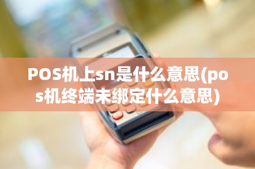 POS机上sn是什么意思(pos机终端未绑定什么意思)