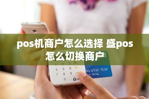 pos机商户怎么选择 盛pos怎么切换商户