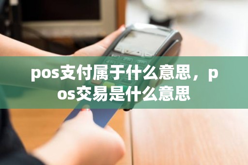 pos支付属于什么意思，pos交易是什么意思