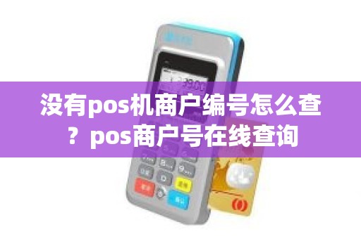 没有pos机商户编号怎么查？pos商户号在线查询