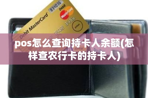 pos怎么查询持卡人余额(怎样查农行卡的持卡人)