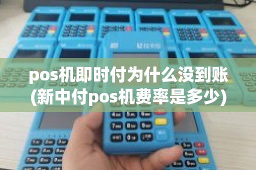 pos机即时付为什么没到账(新中付pos机费率是多少)