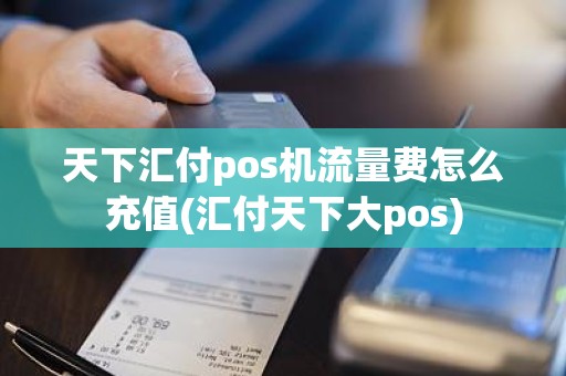 天下汇付pos机流量费怎么充值(汇付天下大pos)