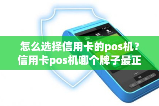 怎么选择信用卡的pos机？信用卡pos机哪个牌子最正规