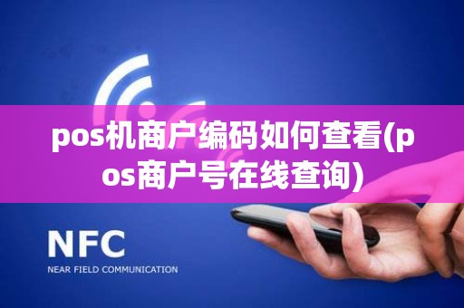 pos机商户编码如何查看(pos商户号在线查询)