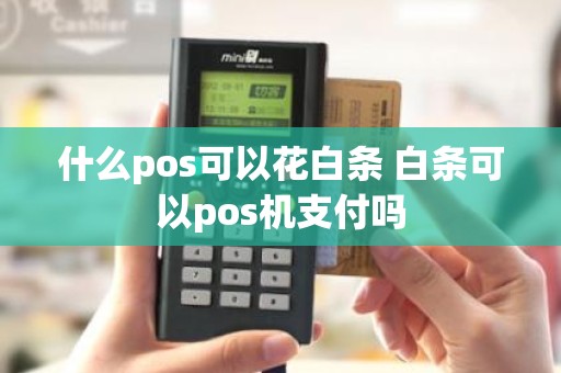 什么pos可以花白条 白条可以pos机支付吗 什么pos可以花白条 白条可以pos机支付吗