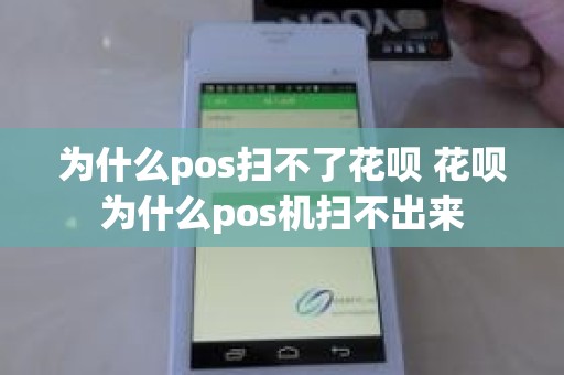 为什么pos扫不了花呗 花呗为什么pos机扫不出来
